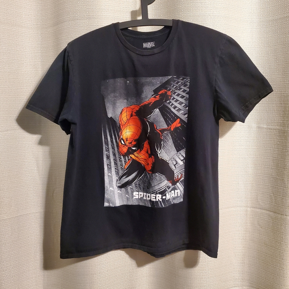 (4/$20) Marvel Spider-Man Black Graphic T-Shirt